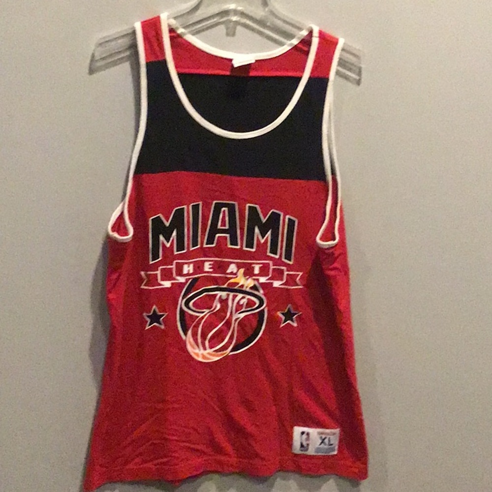 Miami Heat NBA Mitchell & Ness basketball jersey tank top